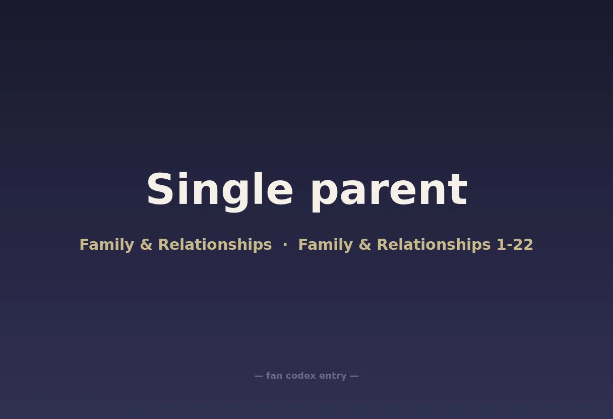 Single parent