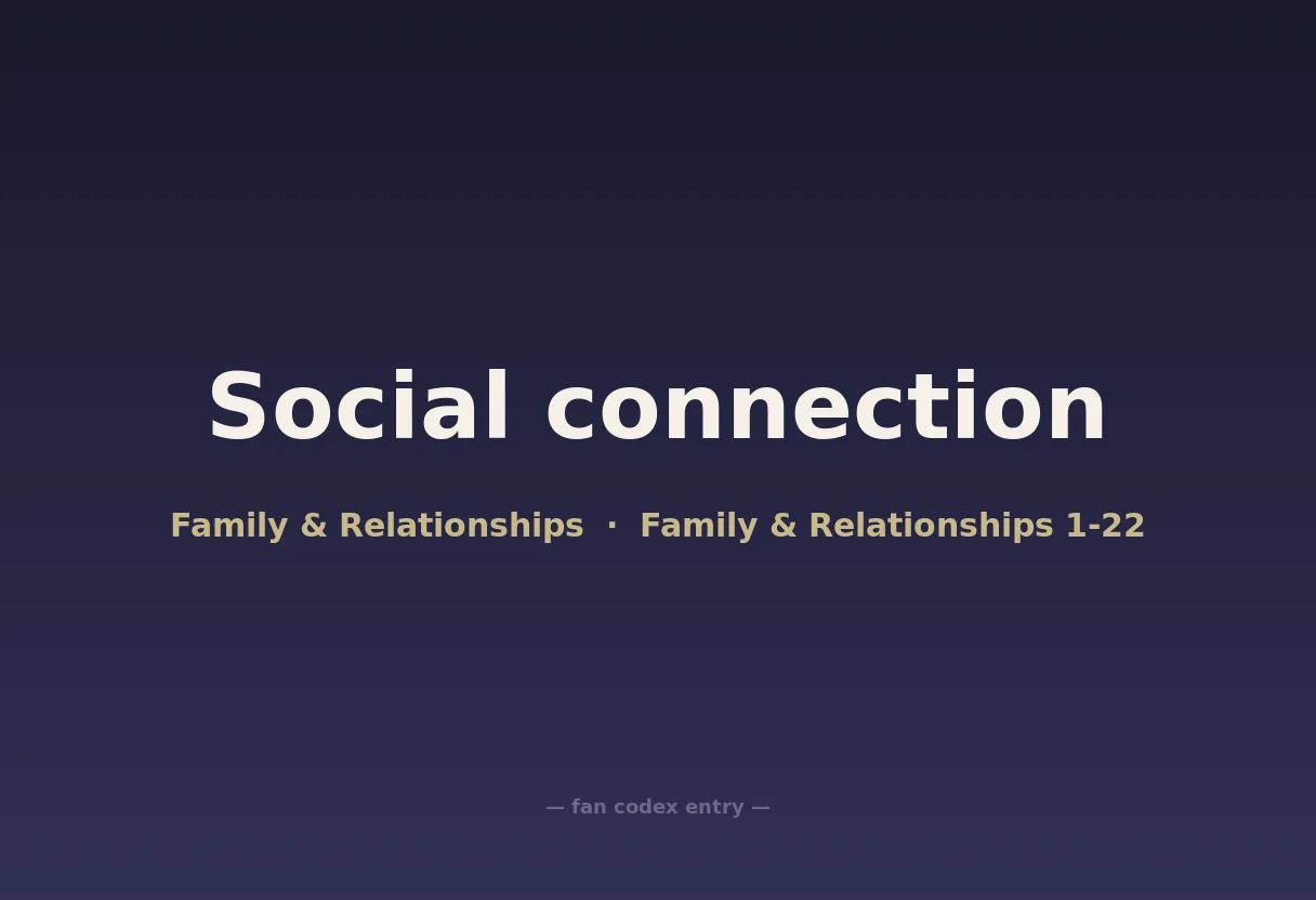Social connection